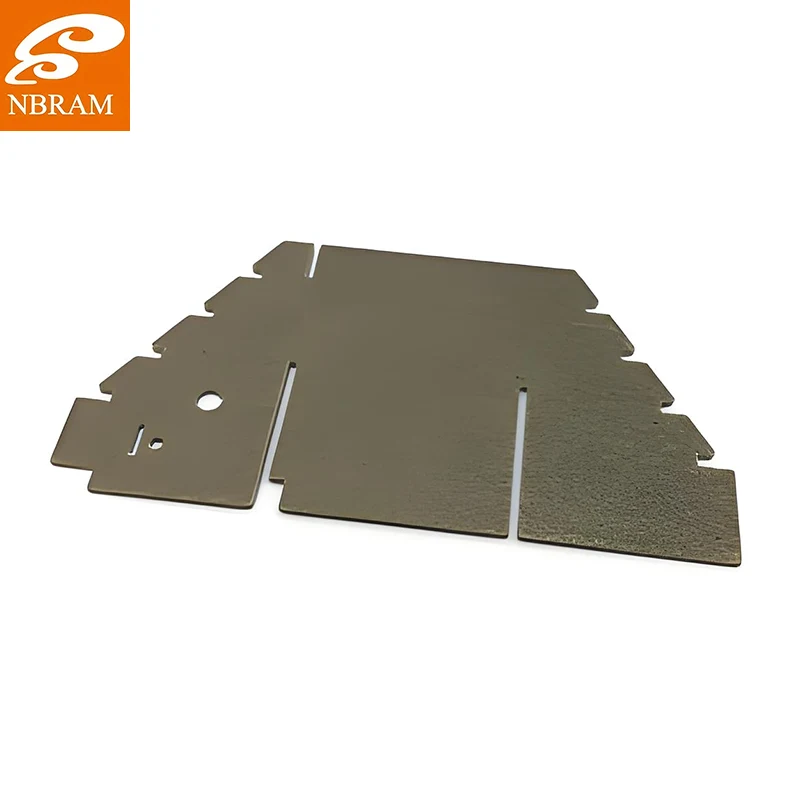 Apakah bentuk dan aplikasi biasa bahagian mika yang dicap?