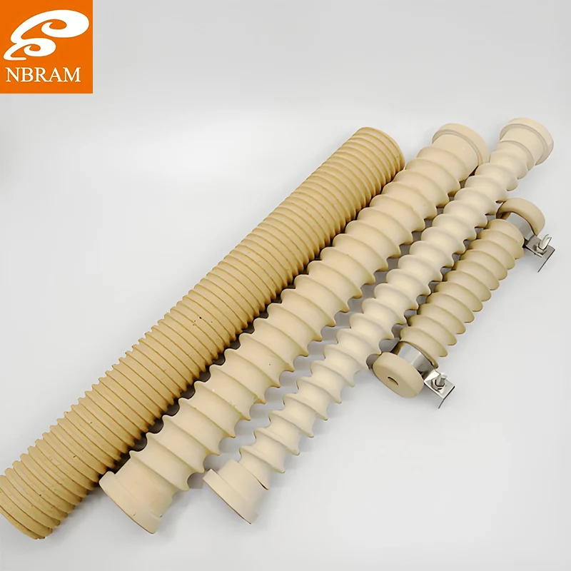 Perintang Seramik Rod Cordierite Wire Resistor Luka