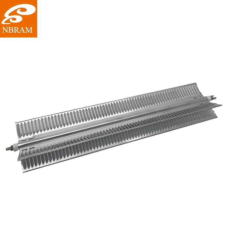 Tiub pemanasan aluminium berbentuk x